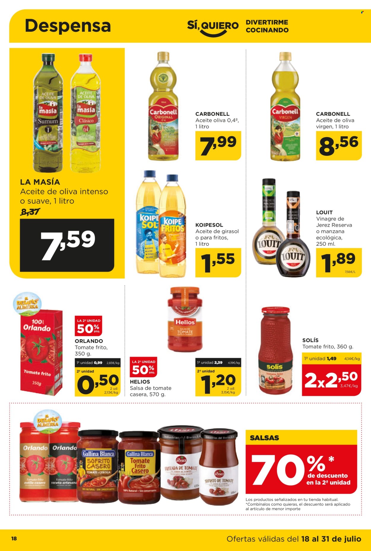 Folleto Alimerka - 18/07/24 - 31/07/24. Página 18