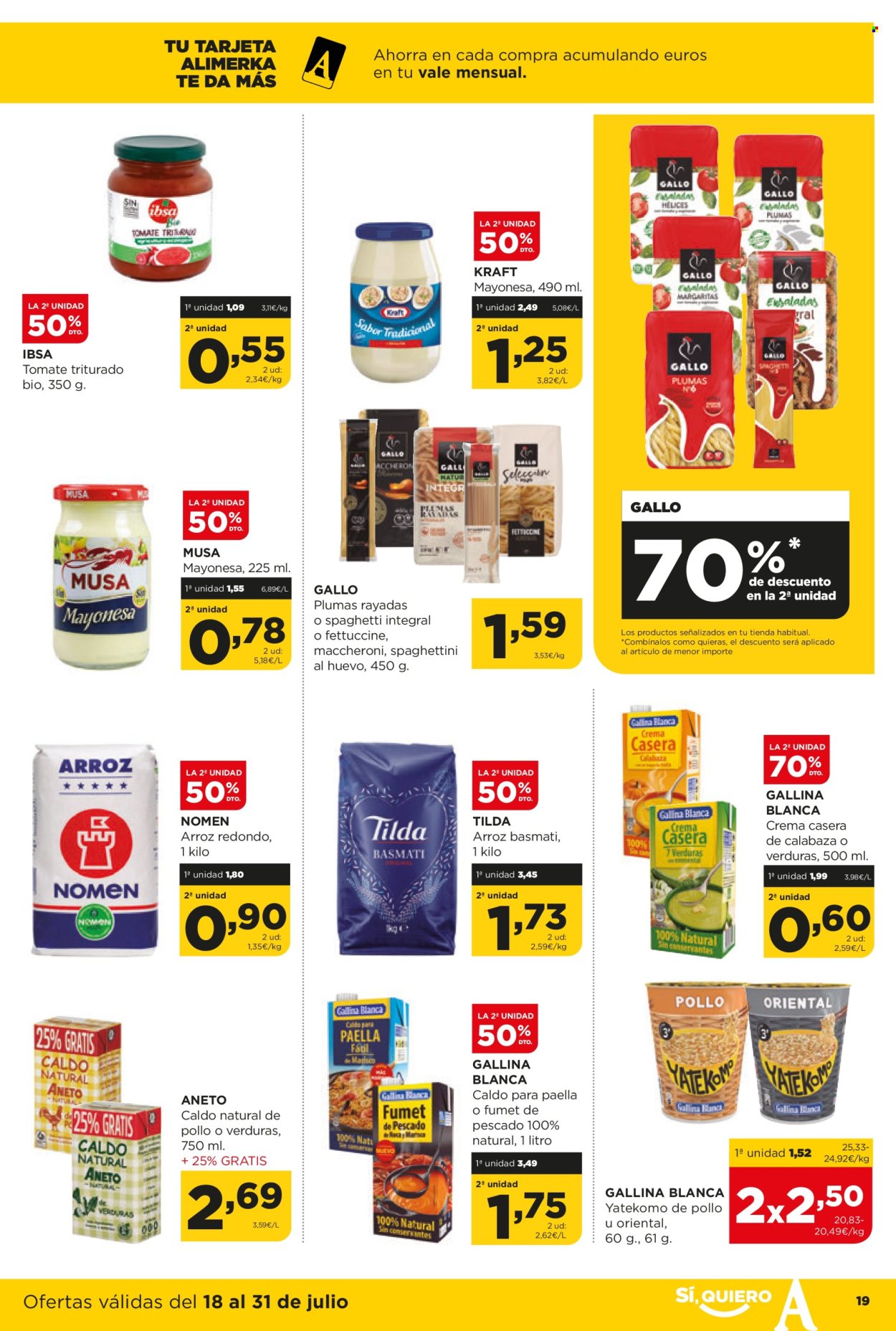 Folleto Alimerka - 18/07/24 - 31/07/24. Página 19
