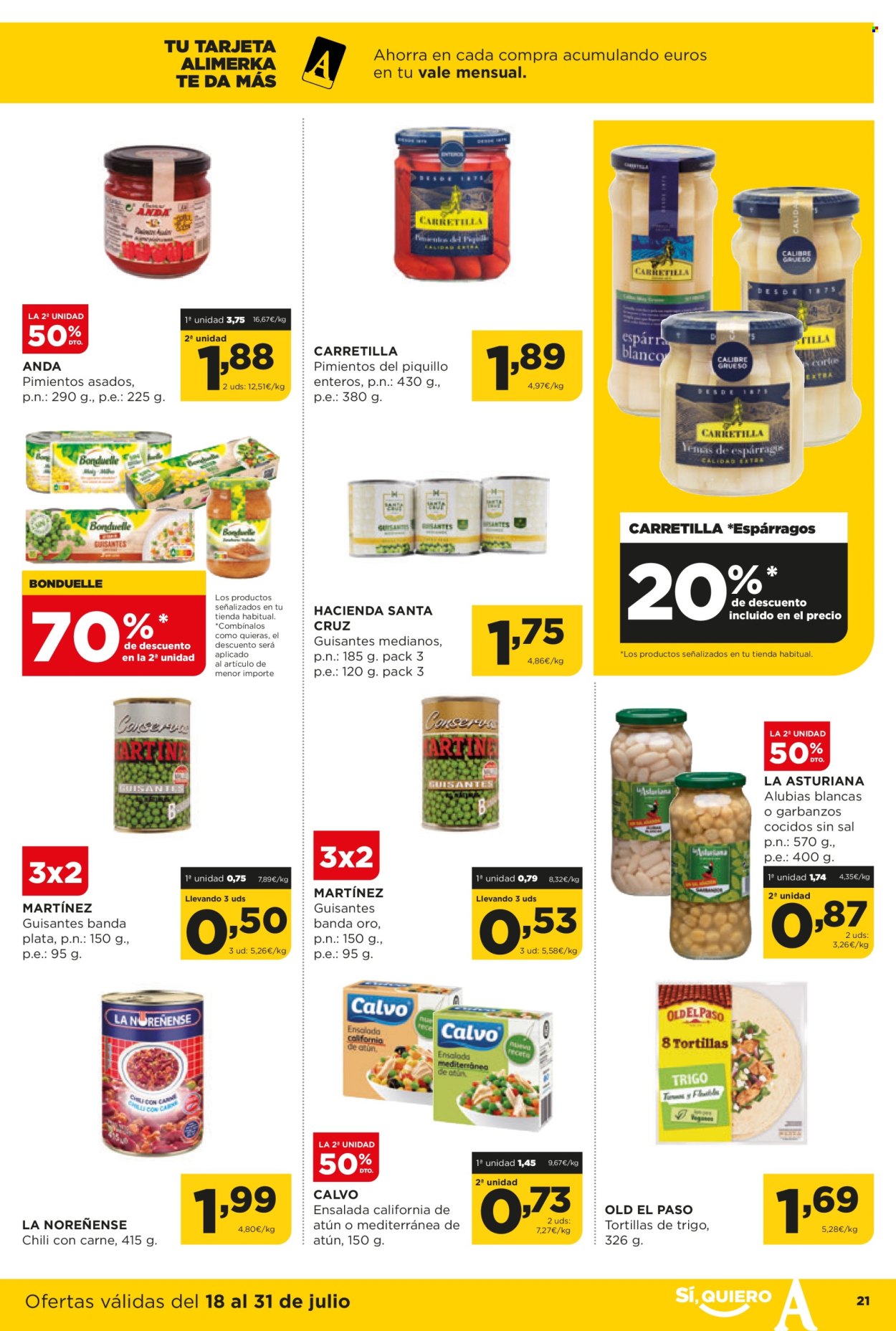 Folleto Alimerka - 18/07/24 - 31/07/24. Página 21