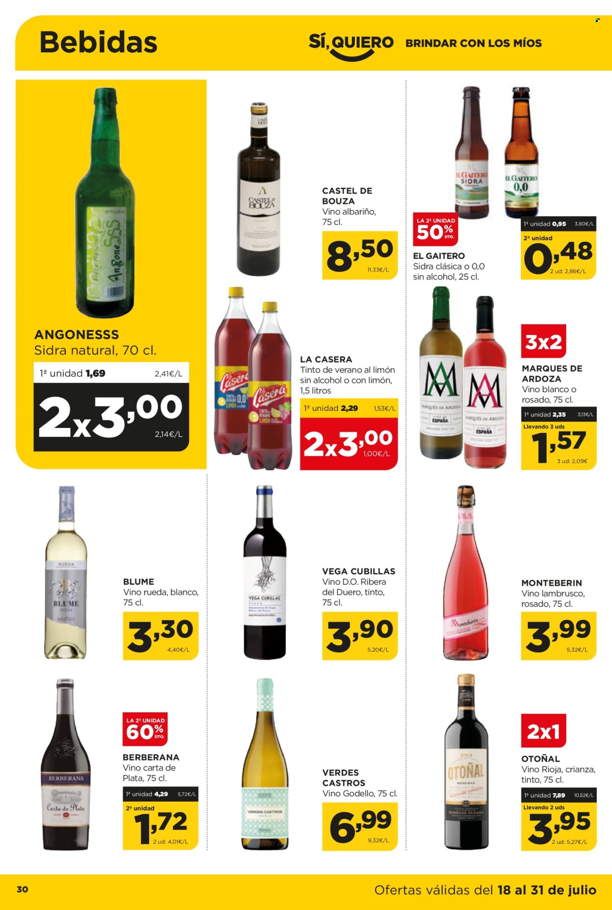 Folleto Alimerka - 18/07/24 - 31/07/24. Página 30