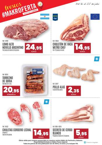 Folleto actual Makro - 16/07/24 - 22/07/24.