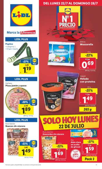Folleto actual Lidl - 22/07/24 - 28/07/24.