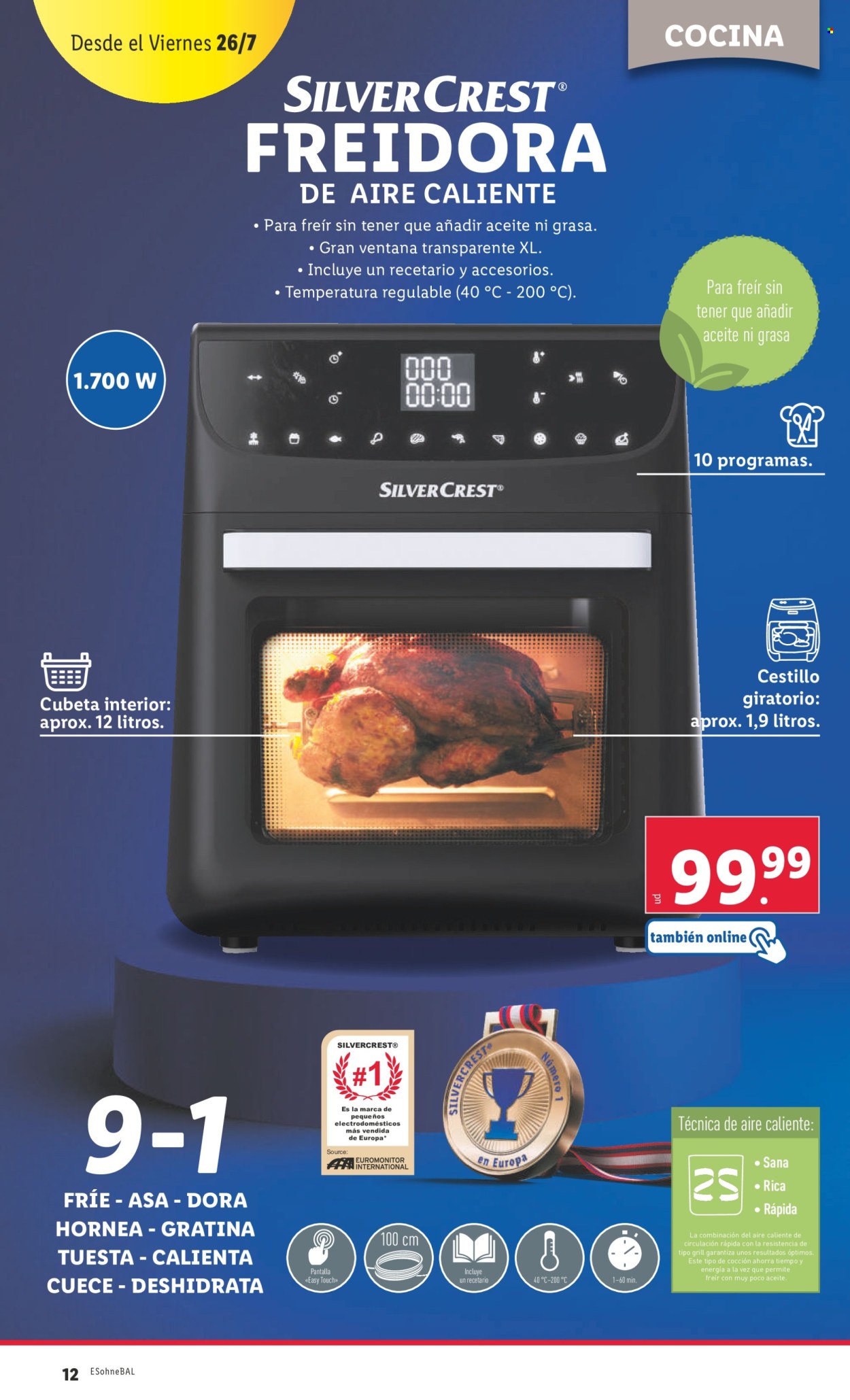 Folleto Lidl - 22/07/24 - 28/07/24. Página 38