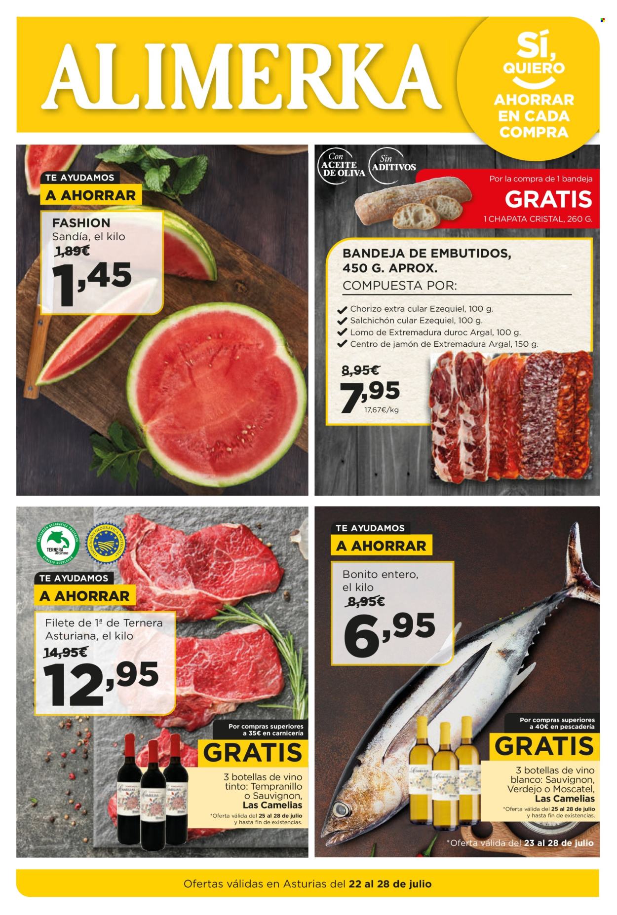 Folleto Alimerka - 22/07/24 - 28/07/24. Página 1