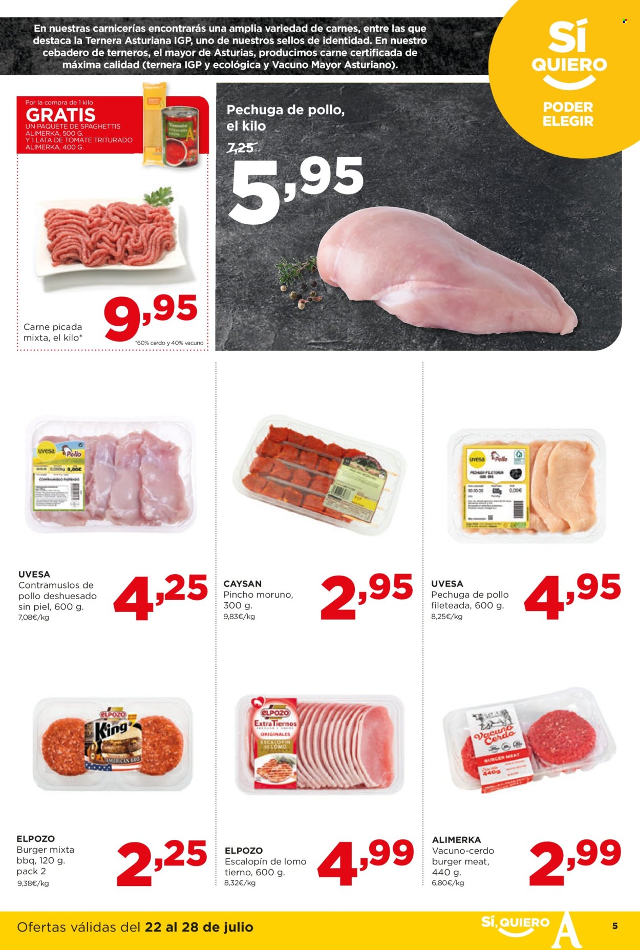 Folleto Alimerka - 22/07/24 - 28/07/24. Página 5