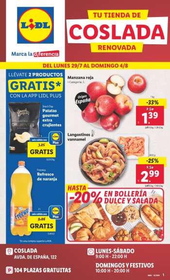 Folleto actual Lidl - 29/07/24 - 04/08/24.