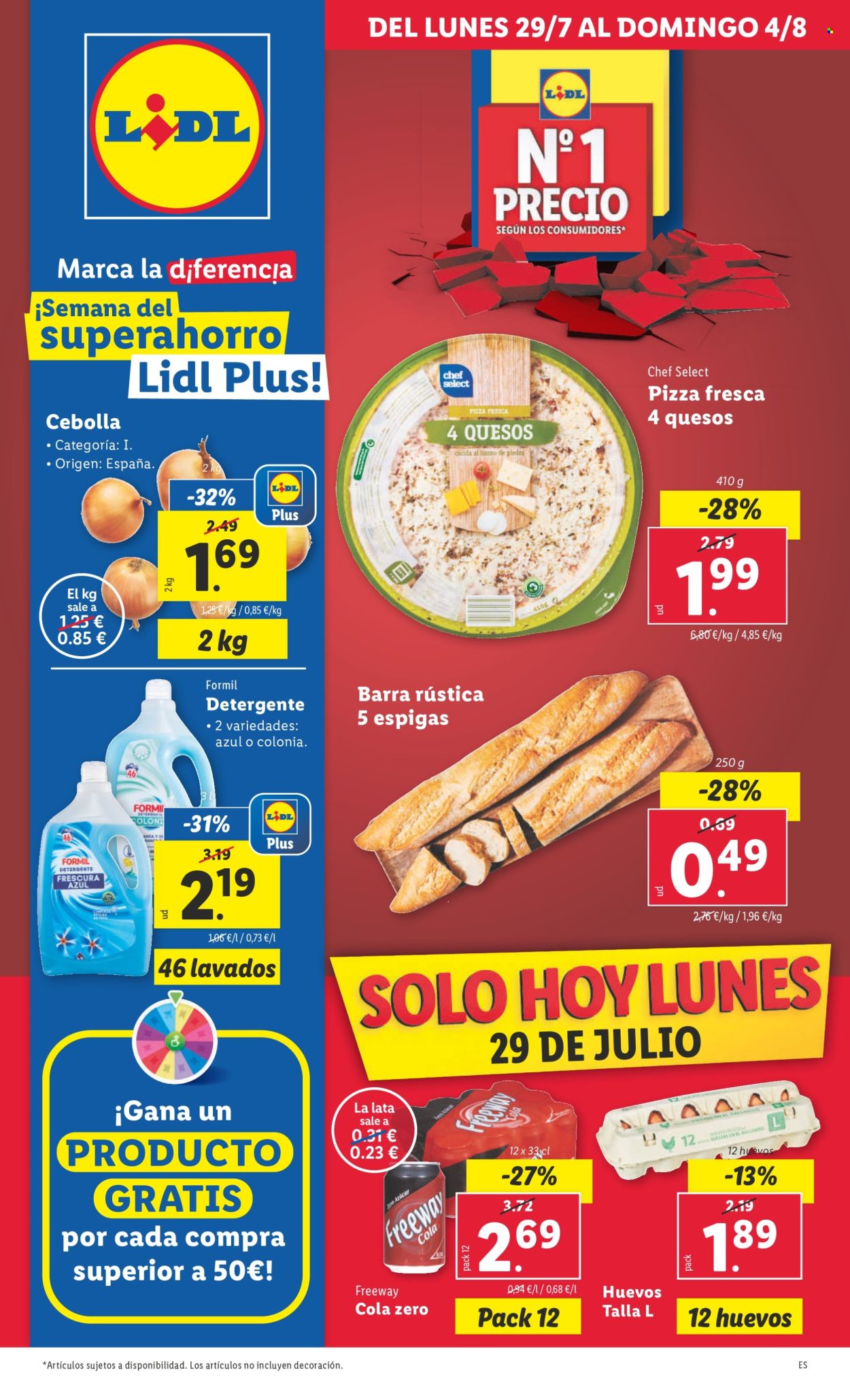 Folleto Lidl - 29/07/24 - 04/08/24. Página 1