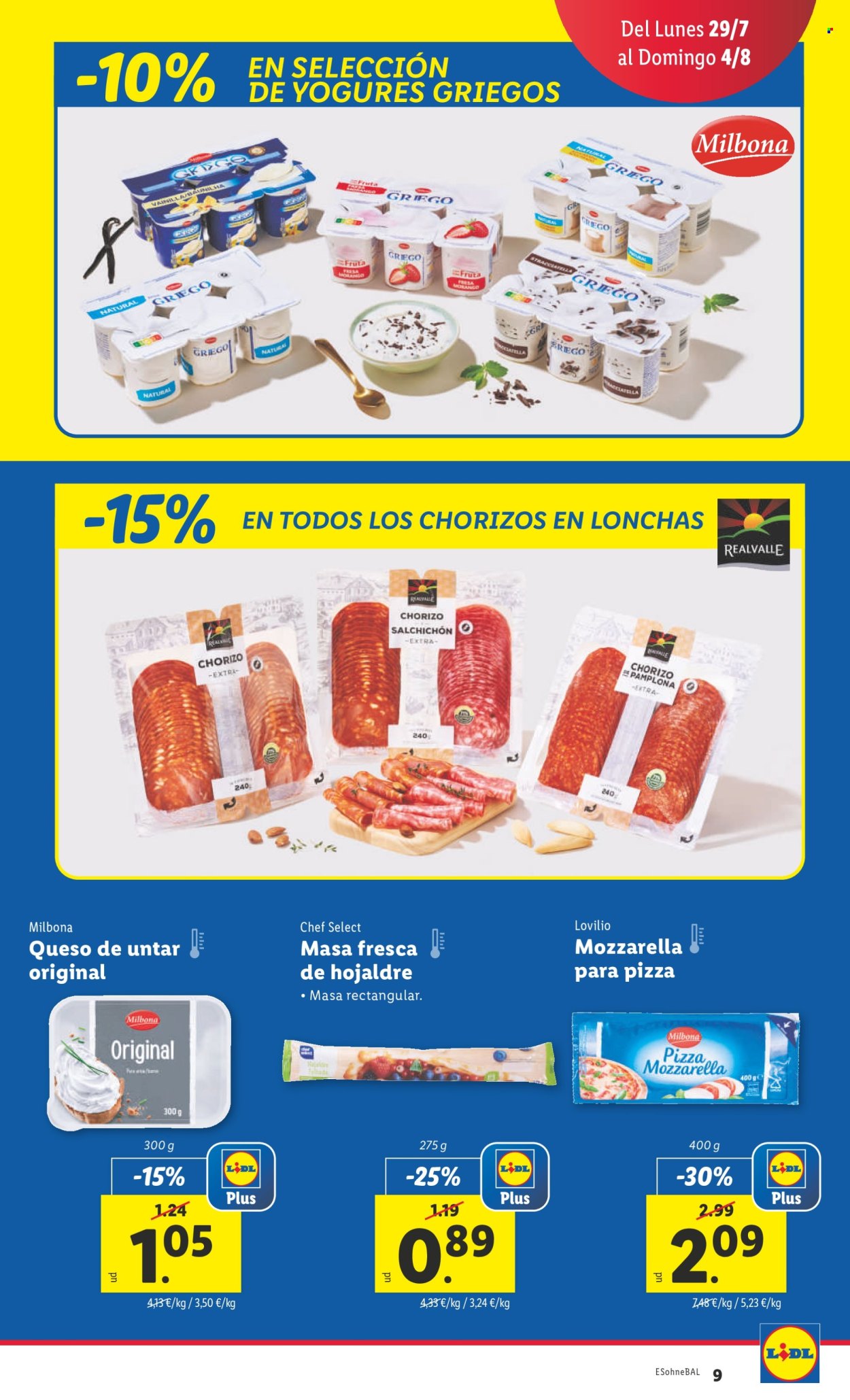 Folleto Lidl - 29/07/24 - 04/08/24. Página 9