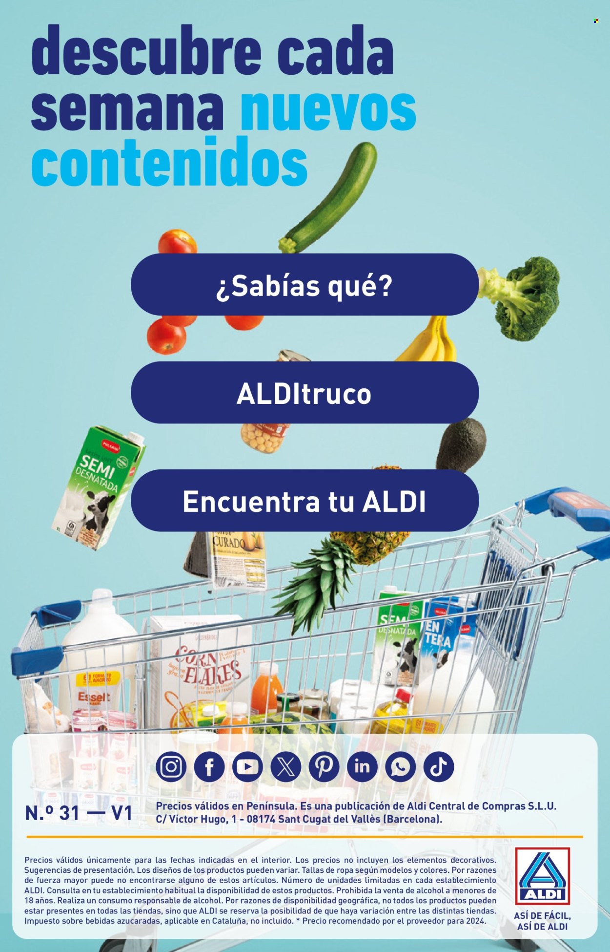 Folleto Aldi - 31/07/24 - 06/08/24. Página 34