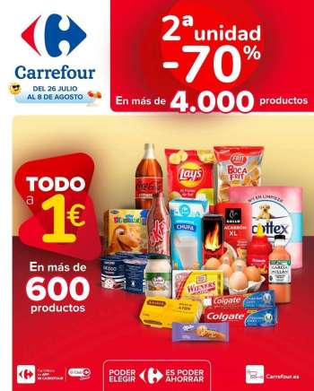 Folleto actual Carrefour - 26/07/24 - 08/08/24.