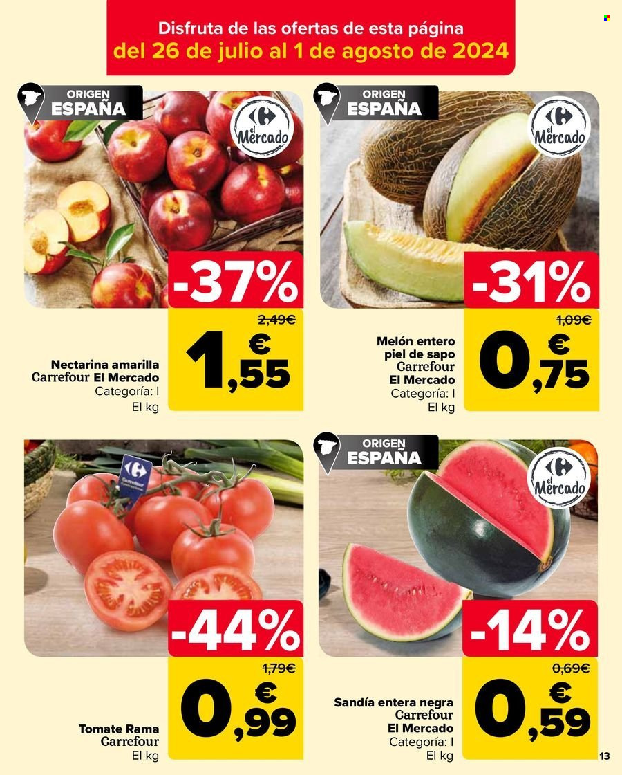 Folleto Carrefour - 26/07/24 - 08/08/24. Página 13