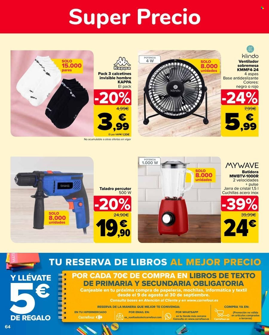Folleto Carrefour - 26/07/24 - 08/08/24. Página 64