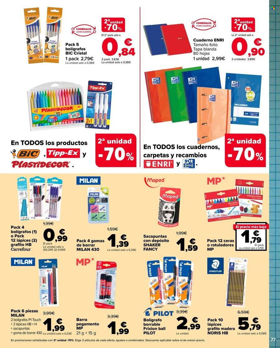 Folleto Carrefour - 26/07/24 - 08/08/24. Página 77