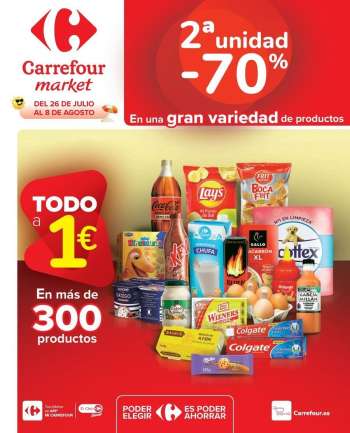 Folleto actual Carrefour - 26/07/24 - 08/08/24.