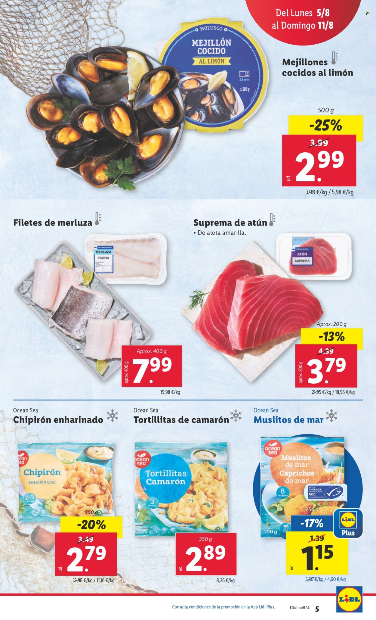 Folleto Lidl - 05/08/24 - 11/08/24. Página 5