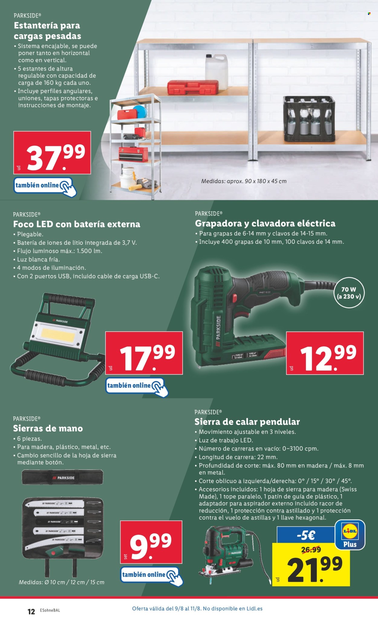 Folleto Lidl - 05/08/24 - 11/08/24. Página 34