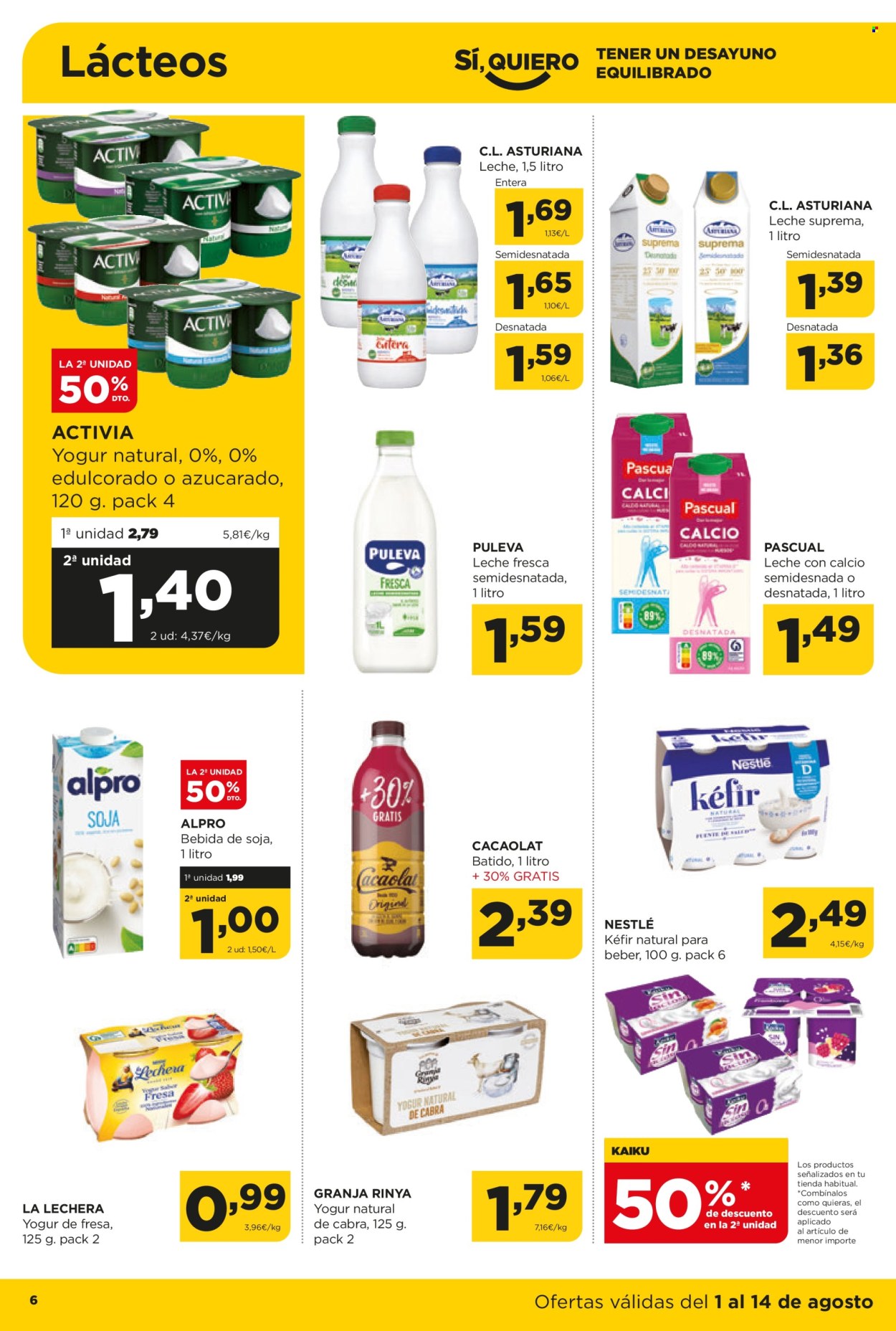 Folleto Alimerka - 01/08/24 - 14/08/24. Página 6