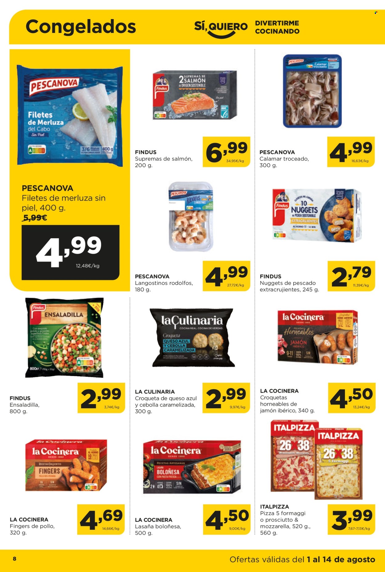 Folleto Alimerka - 01/08/24 - 14/08/24. Página 8