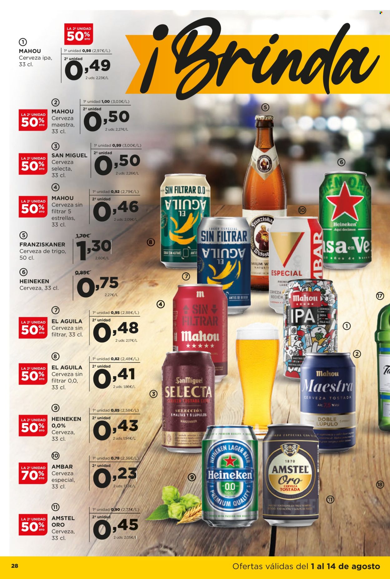 Folleto Alimerka - 01/08/24 - 14/08/24. Página 28