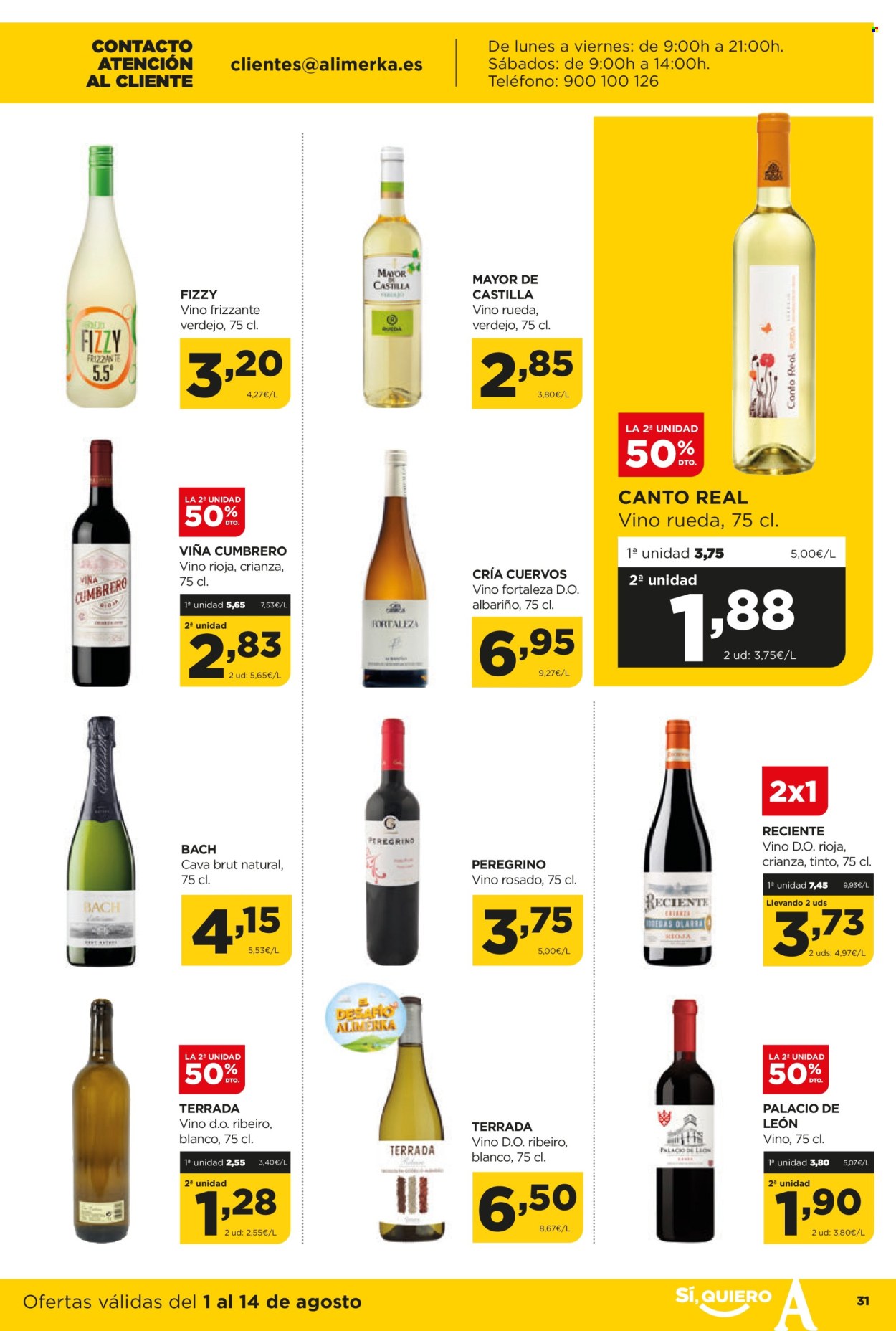 Folleto Alimerka - 01/08/24 - 14/08/24. Página 31