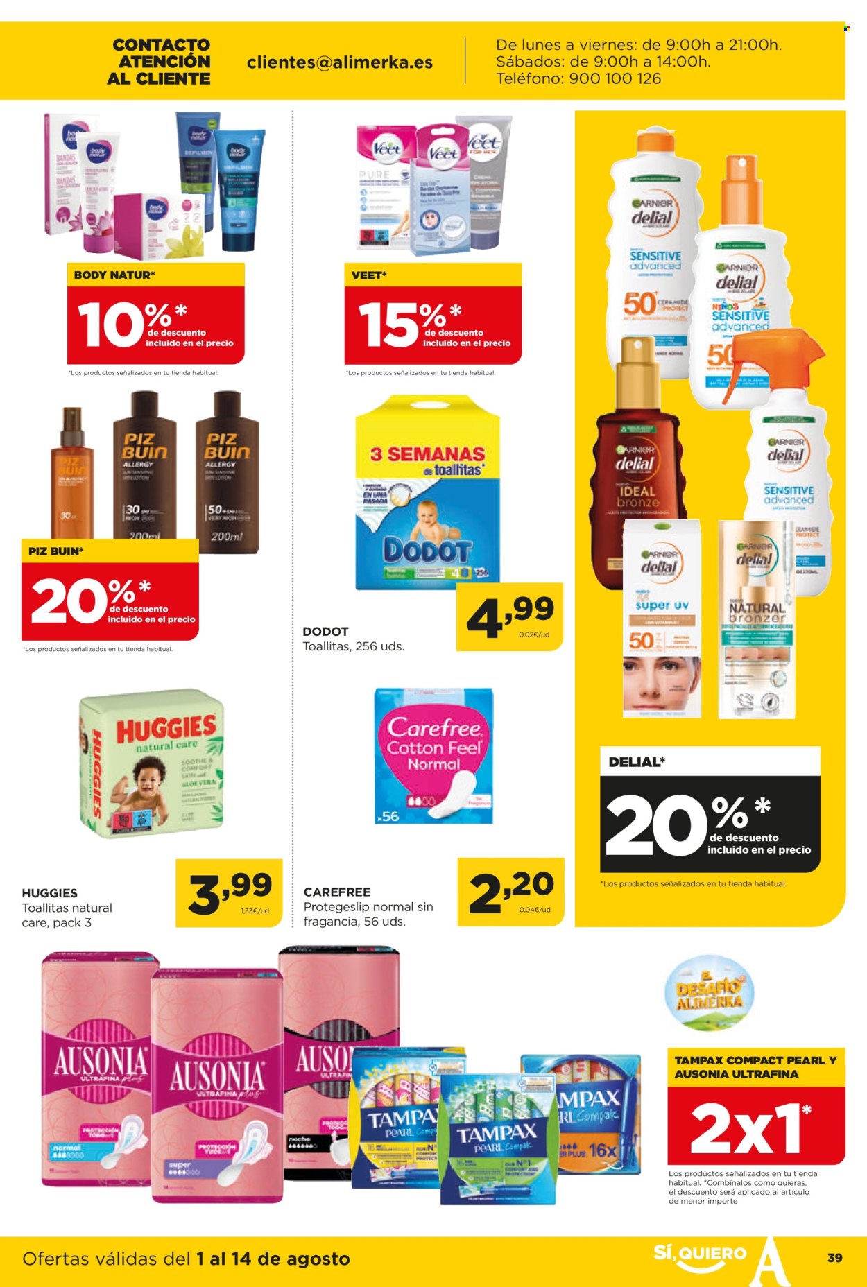 Folleto Alimerka - 01/08/24 - 14/08/24. Página 39