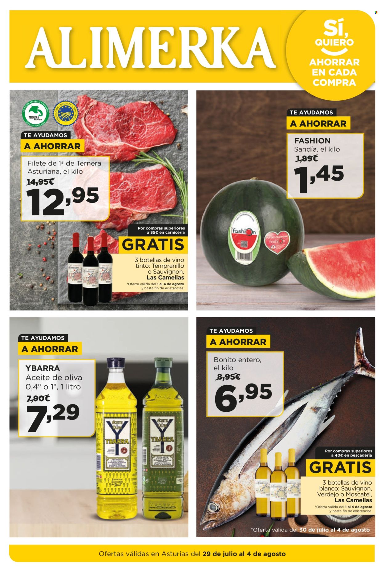 Folleto Alimerka - 29/07/24 - 04/08/24. Página 1