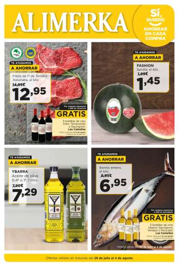 Folleto actual Alimerka - 29/07/24 - 04/08/24.