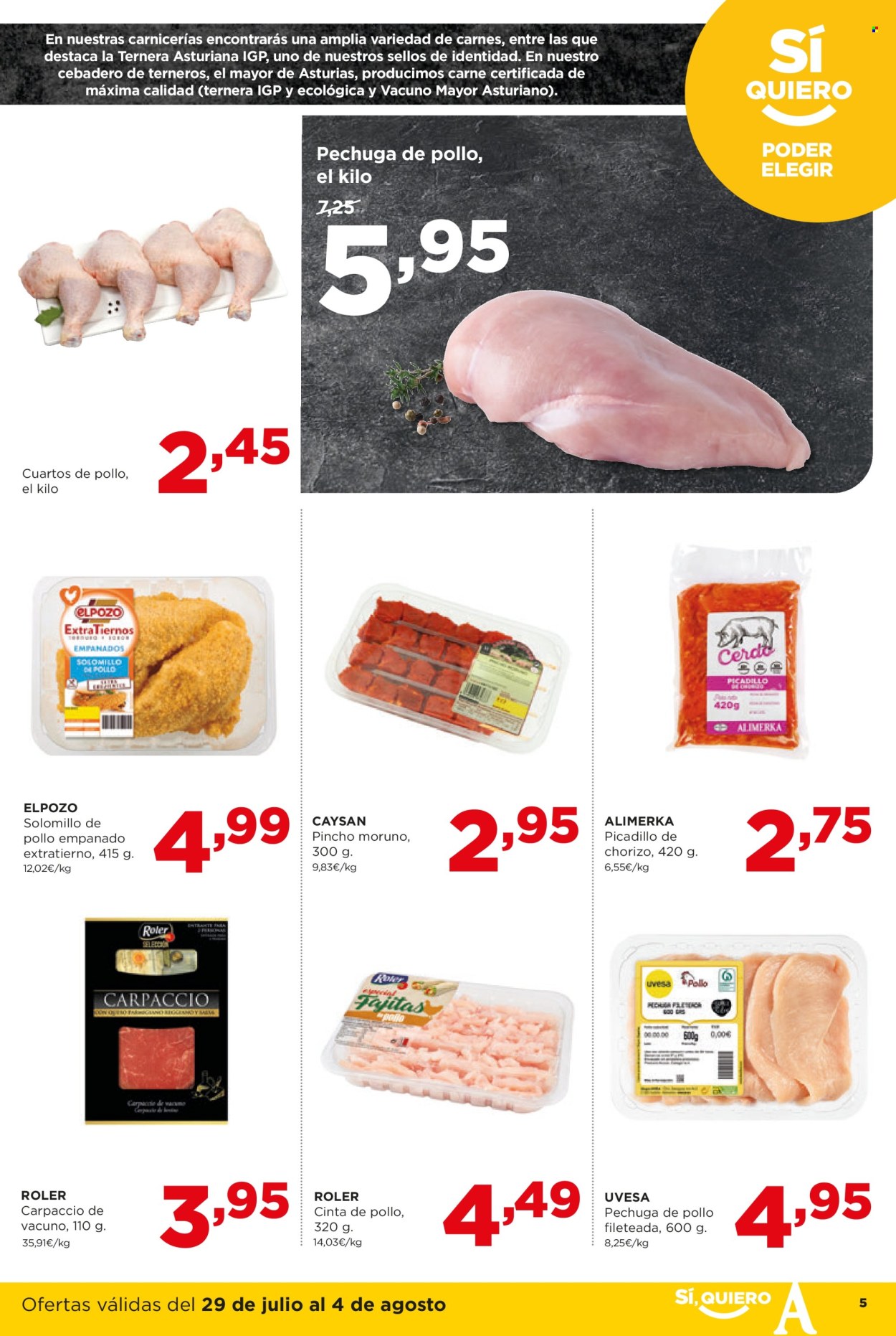 Folleto Alimerka - 29/07/24 - 04/08/24. Página 5