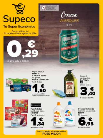 Folleto actual Supeco - 31/07/24 - 28/08/24.