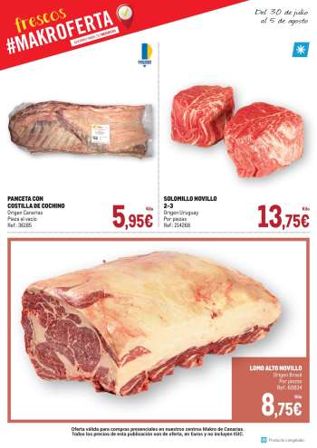 Folleto actual Makro - 30/07/24 - 05/08/24.