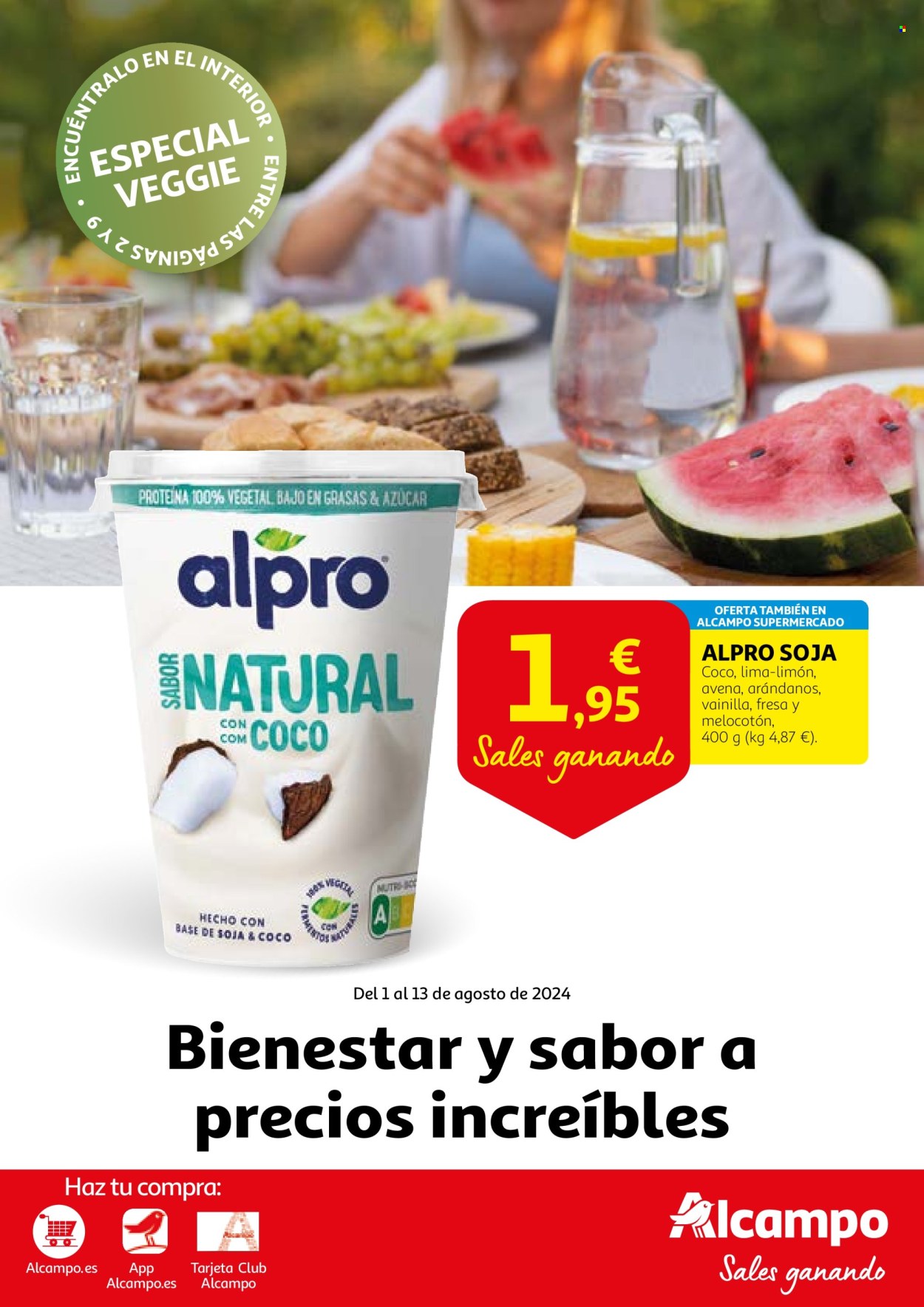 Folleto Alcampo - 01/08/24 - 13/08/24. Página 1