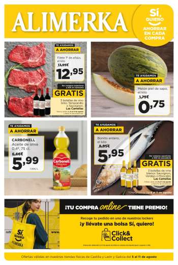 Folleto actual Alimerka - 05/08/24 - 11/08/24.