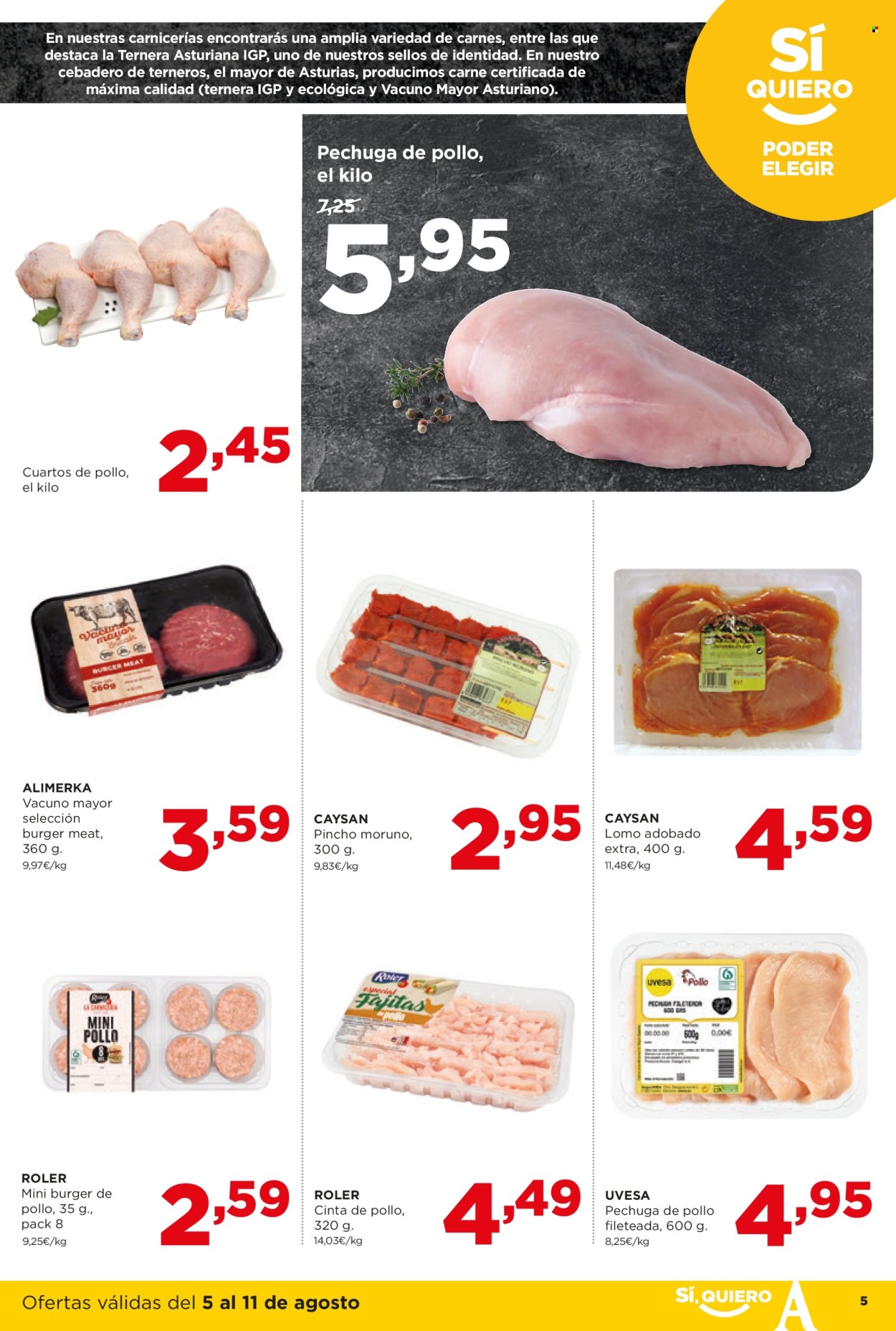 Folleto Alimerka - 05/08/24 - 11/08/24. Página 5