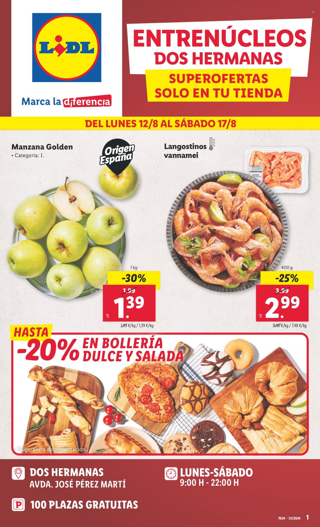 Folleto Lidl - 12/08/24 - 18/08/24. Página 1