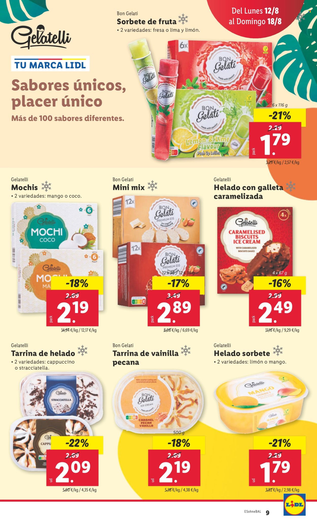 Folleto Lidl - 12/08/24 - 18/08/24. Página 9