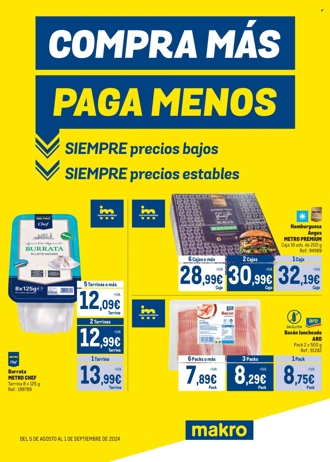 Folleto Makro - 05/08/24 - 01/09/24. Página 1