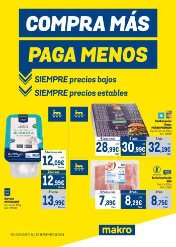 Folleto actual Makro - 05/08/24 - 01/09/24.