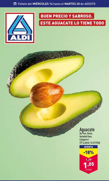Folleto actual Aldi - 14/08/24 - 20/08/24.