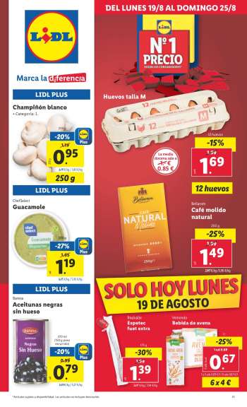 Folleto actual Lidl - 19/08/24 - 25/08/24.