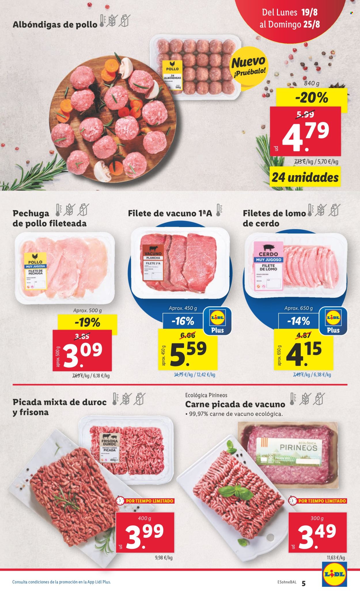 Folleto Lidl - 19/08/24 - 25/08/24. Página 5