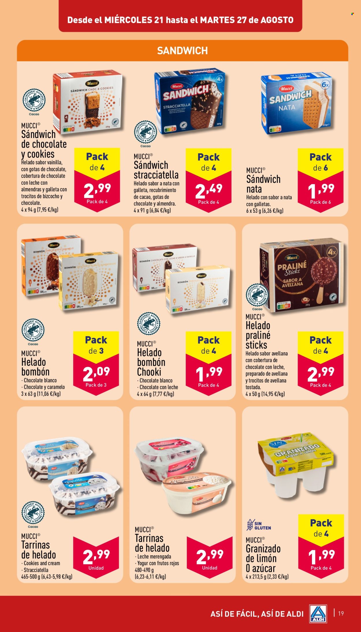 Folleto Aldi - 21/08/24 - 27/08/24. Página 19