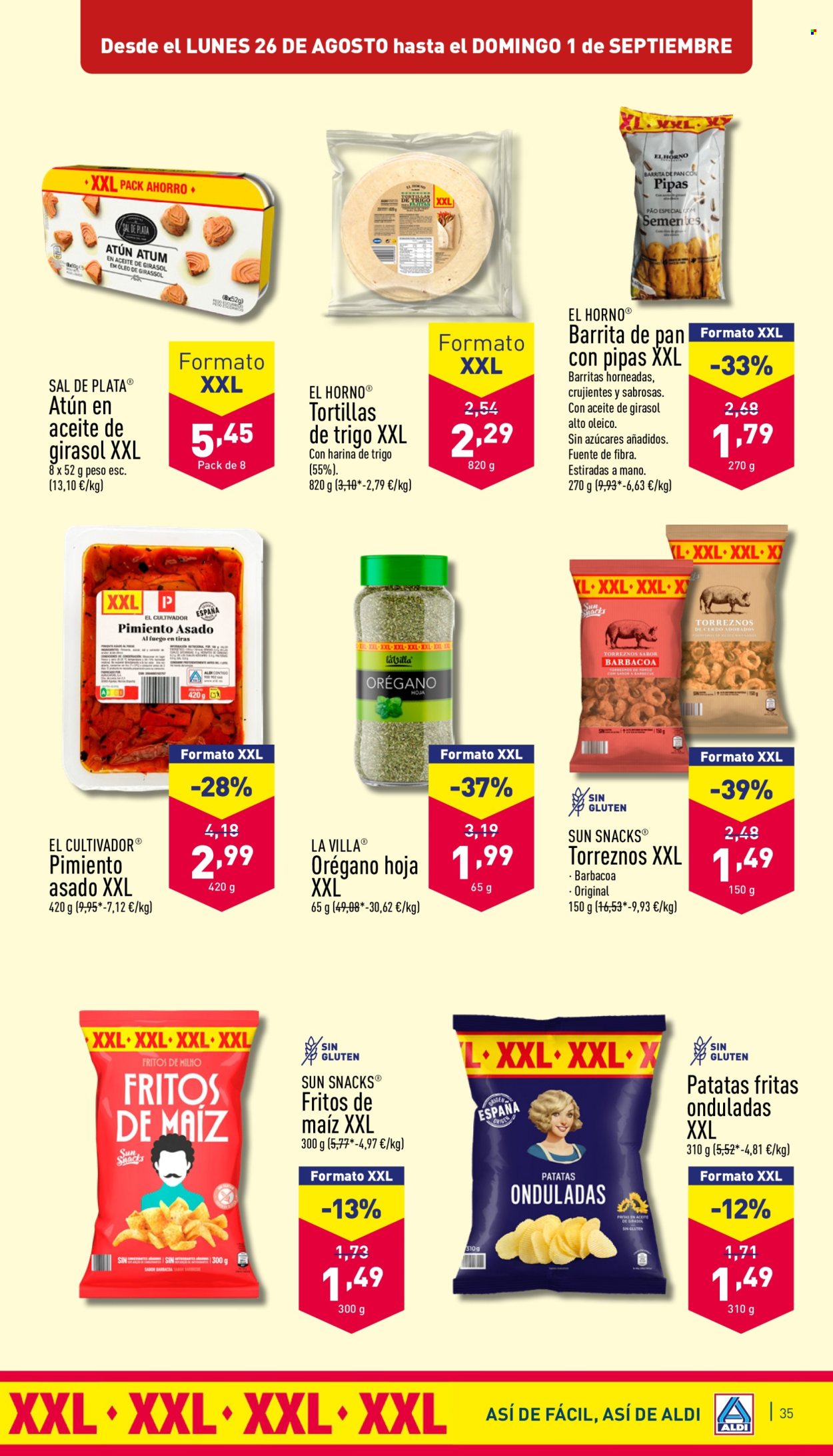 Folleto Aldi - 21/08/24 - 27/08/24. Página 35
