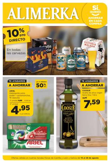 Folleto actual Alimerka - 15/08/24 - 28/08/24.