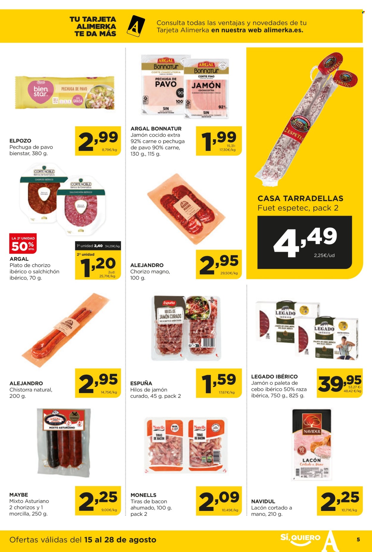Folleto Alimerka - 15/08/24 - 28/08/24. Página 5