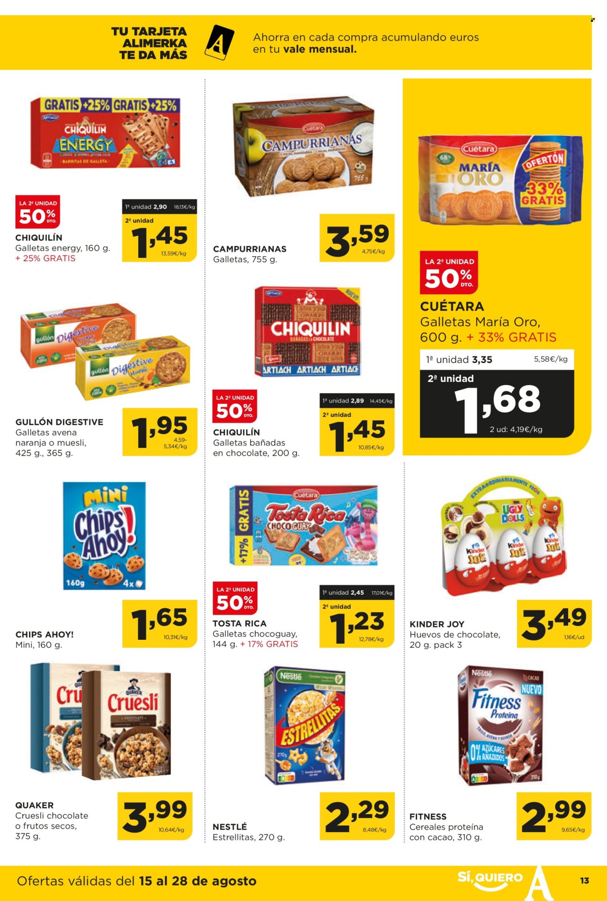 Folleto Alimerka - 15/08/24 - 28/08/24. Página 13
