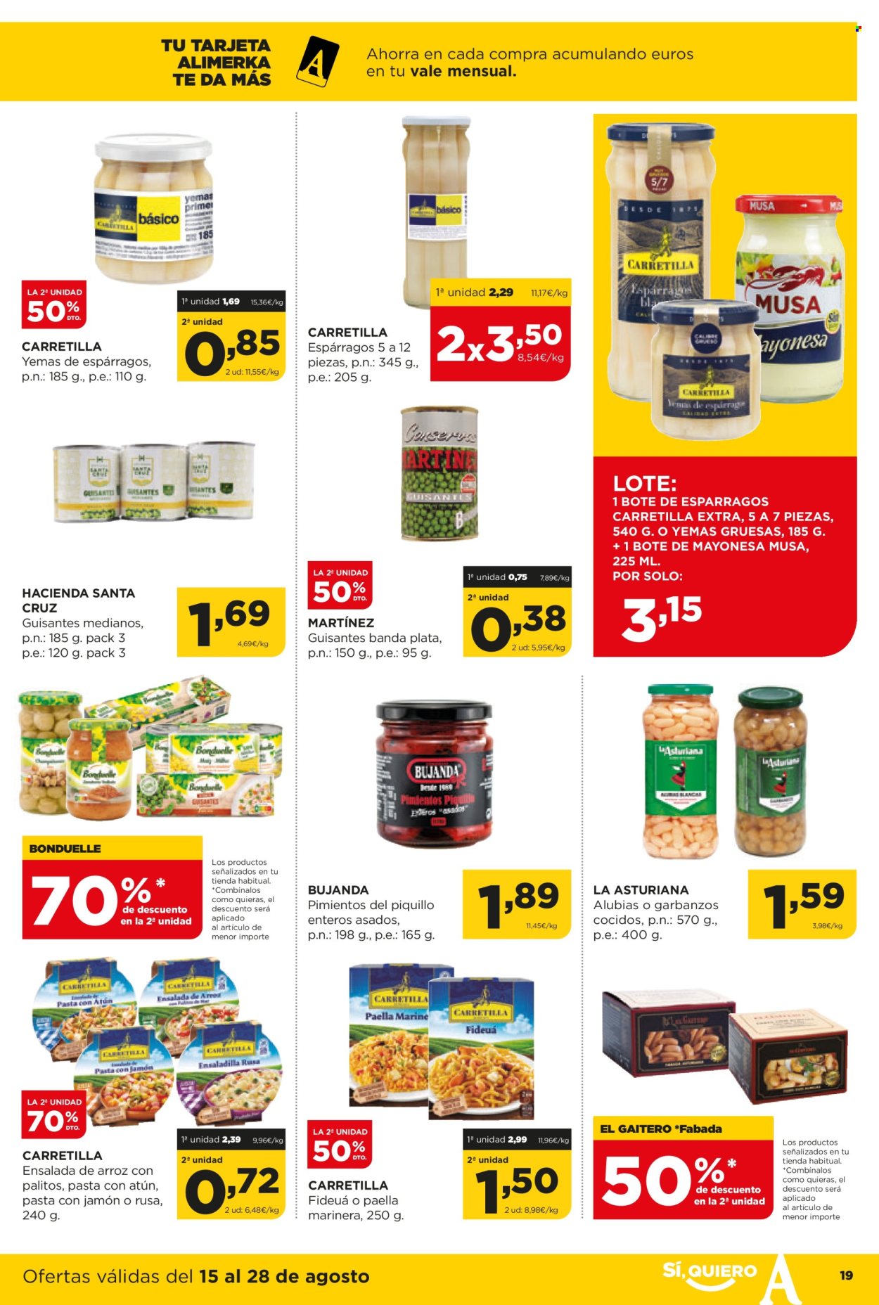 Folleto Alimerka - 15/08/24 - 28/08/24. Página 19