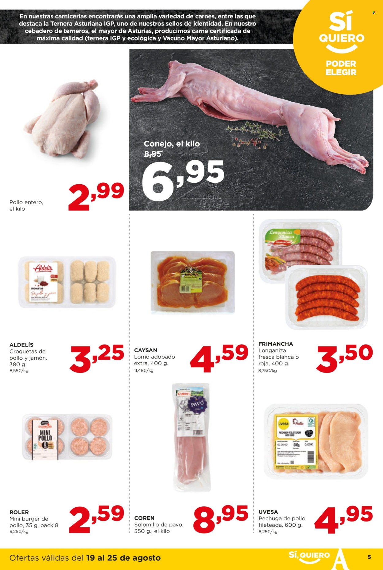 Folleto Alimerka - 19/08/24 - 25/08/24. Página 5