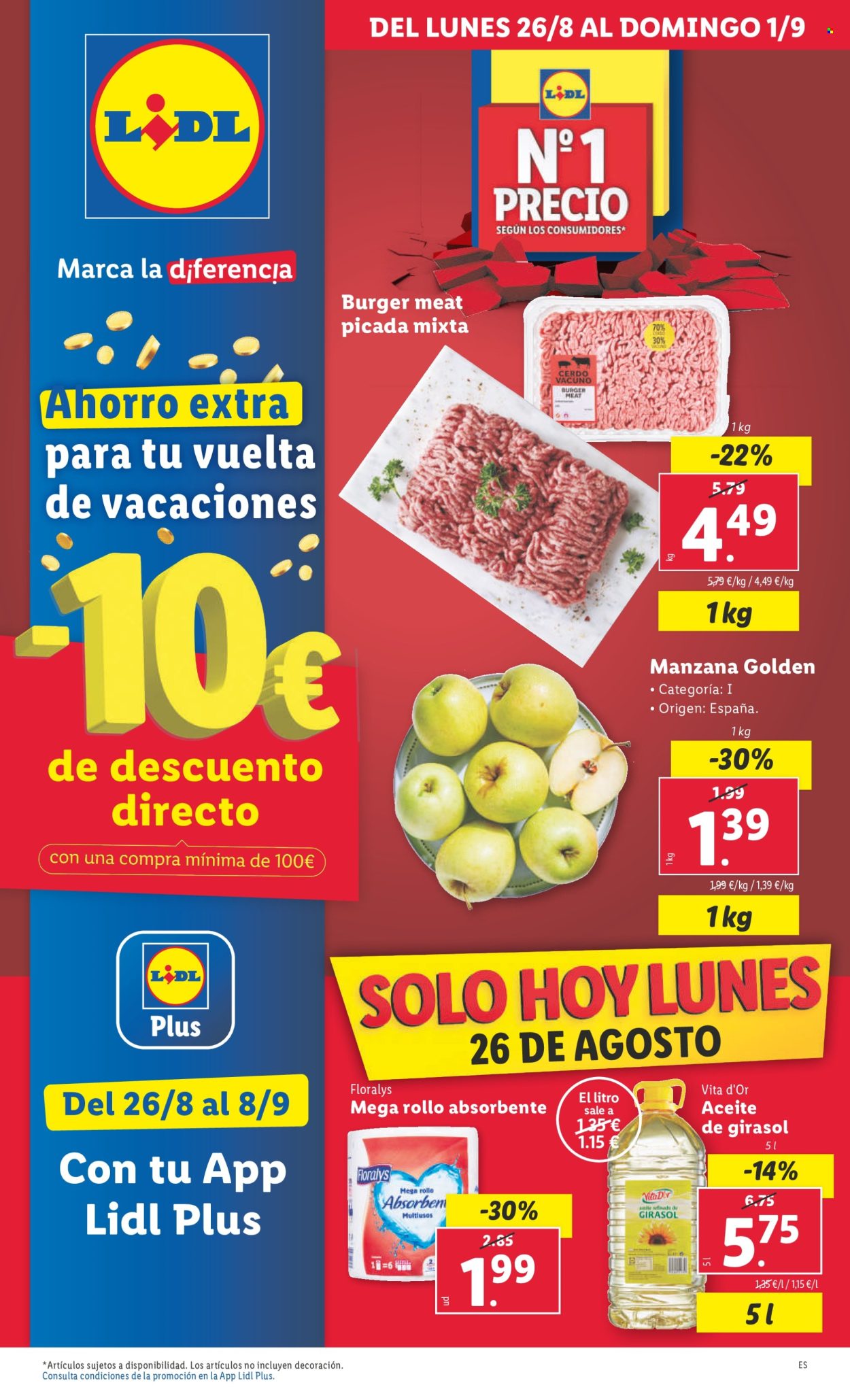 Folleto Lidl. Página 1
