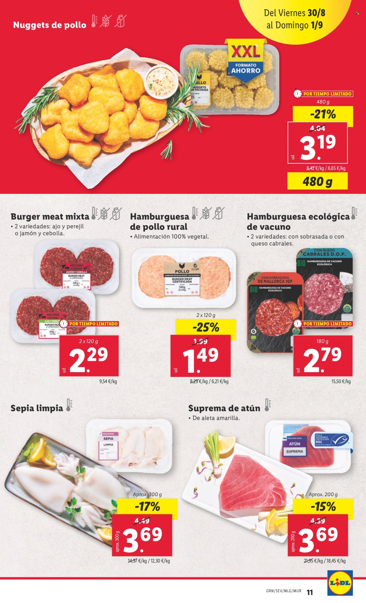 Folleto Lidl. Página 11