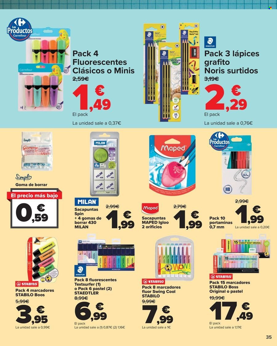 Folleto Carrefour - 19/08/24 - 19/09/24. Página 35